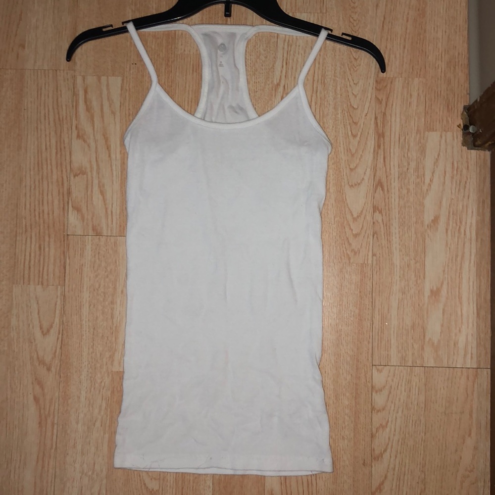 White tank top